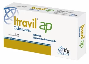 Buy Itravil Clobenzorex 30 mg 60 caps For Sale Online at Cheap Rates