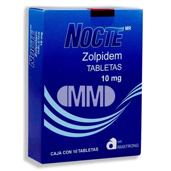 Buy Nocte Ambien Zolpidem 10 mg 10 Tabs and 30 Caps For Sale Online at Cheap Rates